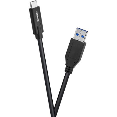 celexon Câble USB-C vers USB-A - USB 3.2 Gen 2x1 0,5m, noir - Câbles USB - Publicité celexon Câble USB-C vers USB-A - USB 3.2 Gen 2x1 0,5m, noir - Câbles USB - Publicité