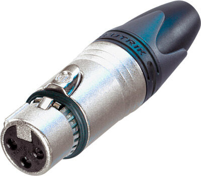 Neutrik NC3FXX-EMC - 3-pol XLR Connecteur femelle - Connecteur XLR 3 pol.