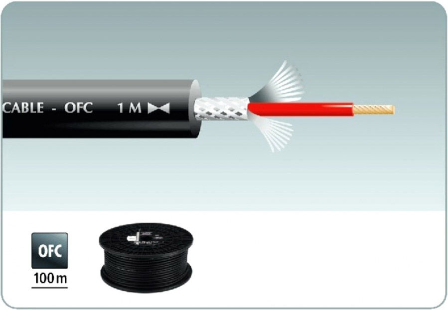 MONACOR MLC-150/SW Câbles micro - Câbles pour microphone