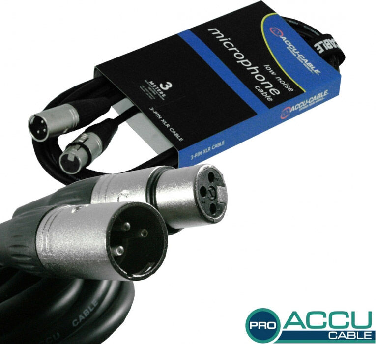 Accu Cable AC-PRO-XMXF/3 - Câbles pour microphones