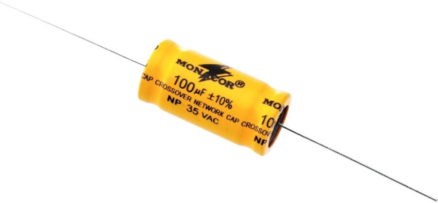 MONACOR LSC-1000NP Condensateurs électrolytiques bipolaires 1,5-200 µF - Répartiteurs de fréquence/Pièces détachées
