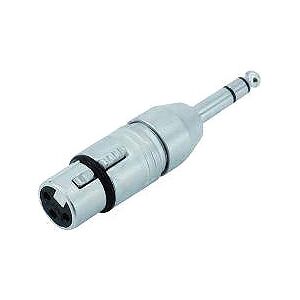 Neutrik Adaptateur Neutrik NA 3 FP XLR(F)/Jack(M) stéréo - Adaptateurs