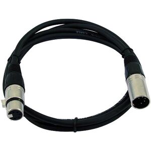 OMNITRONIC câble XLR 5pin 3m bk - Câbles XLR 5 pol