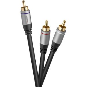 celexon Cinch vers 2x Cinch Câble Audio 1,0m - Professional Line - Câbles audio RCA - Publicité celexon Cinch vers 2x Cinch Câble Audio 1,0m - Professional Line - Câbles audio RCA - Publicité