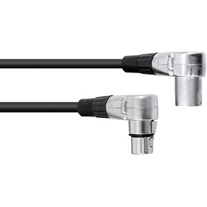 OMNITRONIC câble XLR 3pin 3m 90° bk - Câbles XLR 3 pol - Publicité OMNITRONIC câble XLR 3pin 3m 90° bk - Câbles XLR 3 pol - Publicité