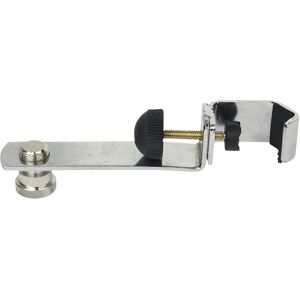 Support microphone Showgear - Pour 1 micro - Métal, filetage 5/8" - Publicité Support microphone Showgear - Pour 1 micro - Métal, filetage 5/8" - Publicité