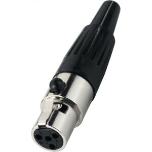 Connecteur XLR Mini Monacor XLR-407/J - Métal, Or, Verrouillage - Publicité Connecteur XLR Mini Monacor XLR-407/J - Métal, Or, Verrouillage - Publicité