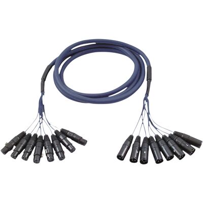 DAP Audio Multicore Studio - 8x XLR - 3m - Publicité DAP Audio Multicore Studio - 8x XLR - 3m - Publicité