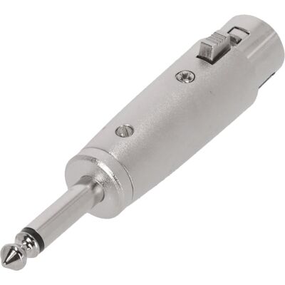 Adam Hall Connectors 4 STAR A XF3 JM2 - Adaptateur XLR femelle vers jack TS 6,3 mm - Publicité Adam Hall Connectors 4 STAR A XF3 JM2 - Adaptateur XLR femelle vers jack TS 6,3 mm - Publicité