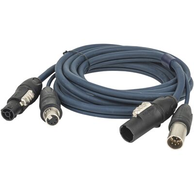Câble hybride FP-16 de DAP - 1,5 m - Alimentation pour éclairage - Publicité Câble hybride FP-16 de DAP - 1,5 m - Alimentation pour éclairage - Publicité