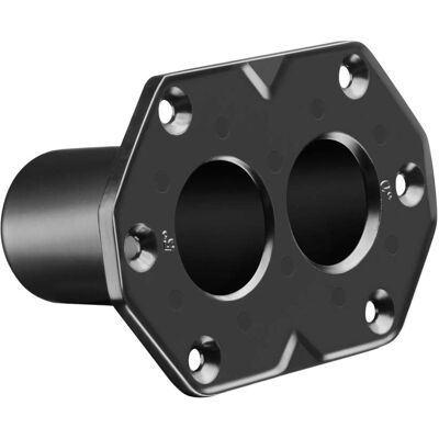 Adam Hall Stands SM 7 DT - Puits pour pied avec dispositif inclinable (0°/5°) - Publicité Adam Hall Stands SM 7 DT - Puits pour pied avec dispositif inclinable (0°/5°) - Publicité