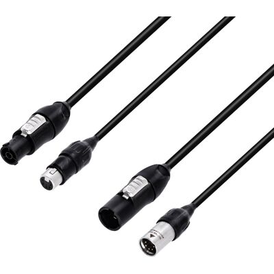 Adam Hall Cables 8101 PSDP5 0300 N IP65 - Câble DMX & secteur NEUTRIK ® powerCON TRUE1 TOP & - Câbles hybrides DMX, AES/EBU - Publicité Adam Hall Cables 8101 PSDP5 0300 N IP65 - Câble DMX & secteur NEUTRIK ® powerCON TRUE1 TOP & - Câbles hybrides DMX, AES/EBU - Publicité