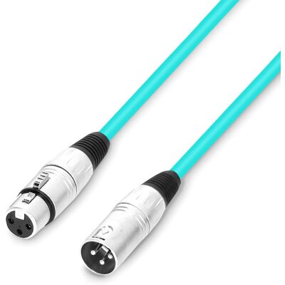 Adam Hall Cables 3 STAR MMF 0100 GRN - Câble microphone XLR femelle vers XLR mâle1 m vert - Câbles de microphone colorés - Publicité Adam Hall Cables 3 STAR MMF 0100 GRN - Câble microphone XLR femelle vers XLR mâle1 m vert - Câbles de microphone colorés - Publicité