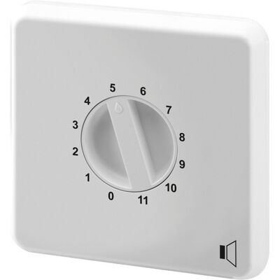 MONACOR ATT-2100H/WS Réglage de volume encastré Public Adress, 100 W - Accessoires divers - Publicité MONACOR ATT-2100H/WS Réglage de volume encastré Public Adress, 100 W - Accessoires divers - Publicité