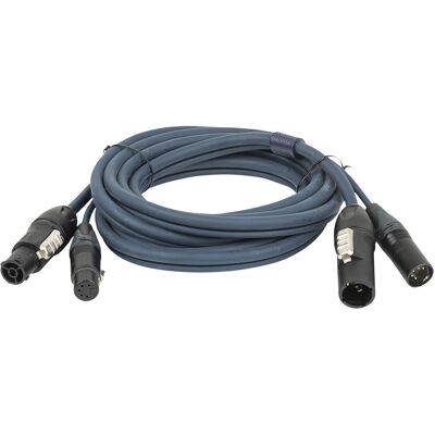 Câble hybride DAP FP-14 - DMX & Alimentation - 3m - Publicité Câble hybride DAP FP-14 - DMX & Alimentation - 3m - Publicité