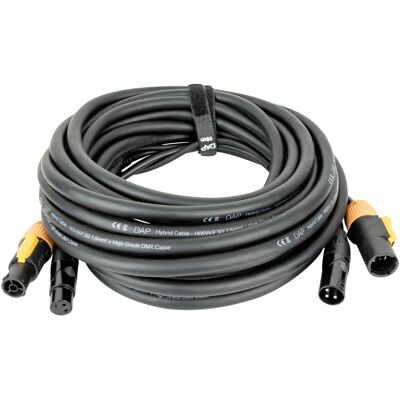Câble hybride DAP-Audio FP22 - Power Pro True et XLR 3 broches - DMX / Alimentation 10 m - gaine - Câbles hybrides - Publicité Câble hybride DAP-Audio FP22 - Power Pro True et XLR 3 broches - DMX / Alimentation 10 m - gaine - Câbles hybrides - Publicité