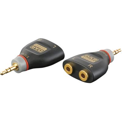 DAP-Audio XGA16 - mini-jack/M stéréo vers 2x mini-jack/F - Connecteurs Jack - Publicité DAP-Audio XGA16 - mini-jack/M stéréo vers 2x mini-jack/F - Connecteurs Jack - Publicité