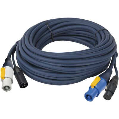 DAP-Audio powerCON/XLR M - powerCON/XLR F - DMX / Alimentation 0,75 m - Câbles hybrides - Publicité DAP-Audio powerCON/XLR M - powerCON/XLR F - DMX / Alimentation 0,75 m - Câbles hybrides - Publicité