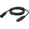 DAP-Audio FL01 - bal. XLR/M 3P to XLR/F 3P 1,5 m - Câbles XLR 3 pol