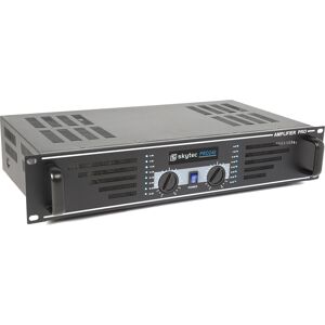 Skytec SKY-240B Amplificateur de sonorisation 2x 120W noir - Amplificateurs de puissance bicanaux