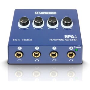 LD Systems HPA 4 - Amplificateur casque 4 sorties - Amplificateurs de casque