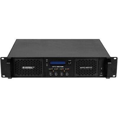 OMNITRONIC MTC-3204DSP Amplificateur à 4 canaux avec DSP - Amplificateurs de puissance multicanaux - Publicité OMNITRONIC MTC-3204DSP Amplificateur à 4 canaux avec DSP - Amplificateurs de puissance multicanaux - Publicité