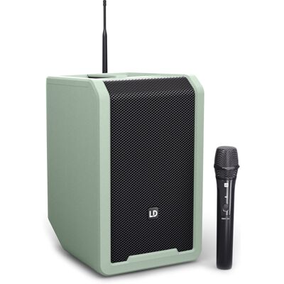 LD Systems ANNY® 8 HHD B8 GN - Enceinte portable de sonorisation Bluetooth® alimentée par - Haut-parleur actif sans fil - Publicité LD Systems ANNY® 8 HHD B8 GN - Enceinte portable de sonorisation Bluetooth® alimentée par - Haut-parleur actif sans fil - Publicité