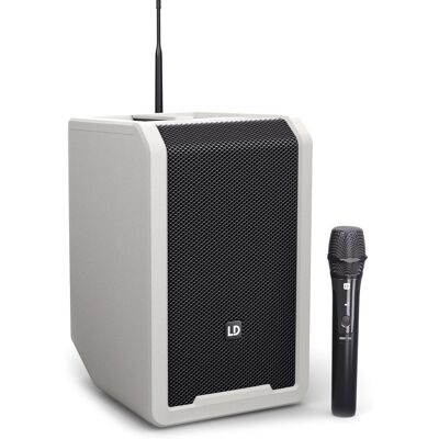 LD Systems ANNY® 8 HHD B8 G - Enceinte portable de sonorisation Bluetooth® alimentée par - Haut-parleur actif sans fil - Publicité LD Systems ANNY® 8 HHD B8 G - Enceinte portable de sonorisation Bluetooth® alimentée par - Haut-parleur actif sans fil - Publicité