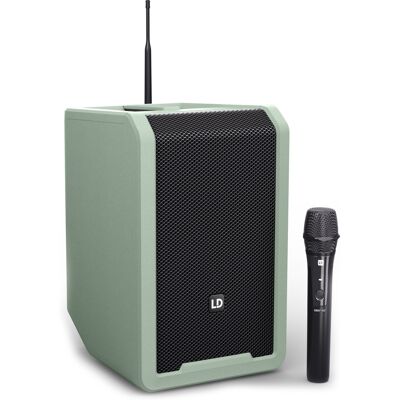 LD Systems ANNY® 8 HHD B5 GN - Enceinte portable de sonorisation Bluetooth® alimentée par - Haut-parleur actif sans fil - Publicité LD Systems ANNY® 8 HHD B5 GN - Enceinte portable de sonorisation Bluetooth® alimentée par - Haut-parleur actif sans fil - Publicité