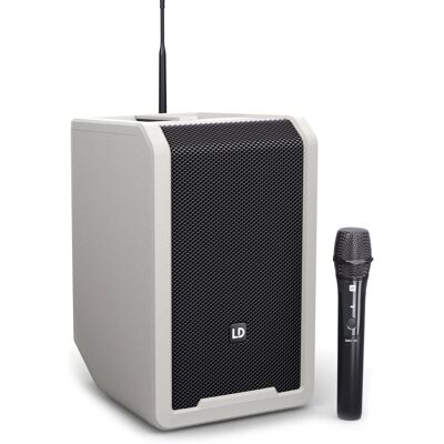 LD Systems ANNY® 8 HHD B6 G - Enceinte portable de sonorisation Bluetooth® alimentée par - Haut-parleur actif sans fil - Publicité LD Systems ANNY® 8 HHD B6 G - Enceinte portable de sonorisation Bluetooth® alimentée par - Haut-parleur actif sans fil - Publicité