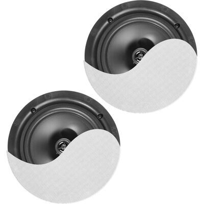 Power Dynamics NCBT8 Ensemble de haut-parleurs de plafond amplifiés à profil bas BT 8" blanc - Haut-parleurs d'installation - Publicité Power Dynamics NCBT8 Ensemble de haut-parleurs de plafond amplifiés à profil bas BT 8" blanc - Haut-parleurs d'installation - Publicité