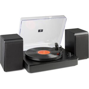 Audizio RP330 Record Player HQ Black avec haut-parleurs - Platines disque