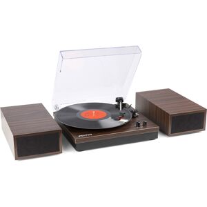 Fenton RP165D Jeu de tourne-disques en bois foncé - Platines disque - Publicité