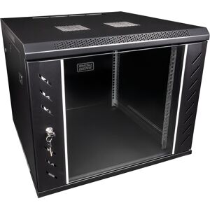SHOWGEAR RCA-WMF-6 Armoire réseau 6U avec porte vitrée - Rack à roulettes et amoires en acier - Publicité SHOWGEAR RCA-WMF-6 Armoire réseau 6U avec porte vitrée - Rack à roulettes et amoires en acier - Publicité