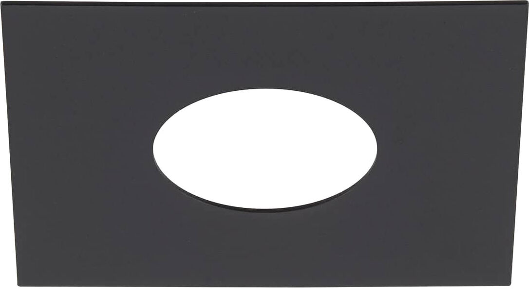 SLV Numinos® XS Cadre de montage, carré, 160/70 mm, noir - Encastrés de plafond