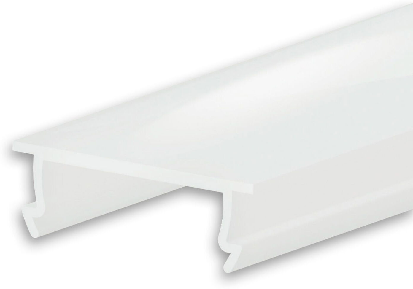 ISOLED Diffuseur COVER53 blanc/mat 300cm pour profil PURE12/PURE14/STAIRS13 - Profilés LED et profilés encastrés