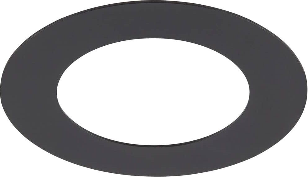 SLV Numinos® S Cadre de montage, rond, 160/100 mm, noir - Encastrés de plafond