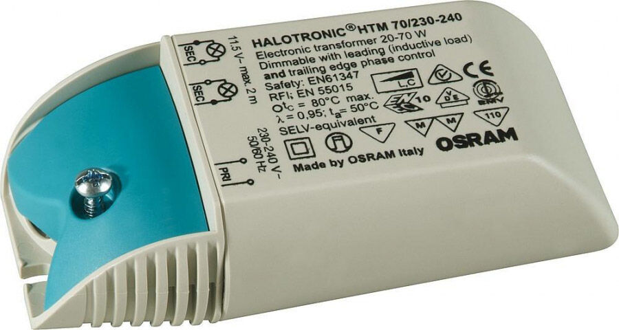 OSRAM HALOTRONIC®-COMPACT ? HTM, HTN 70/230?240 - Transformateurs bas voltage