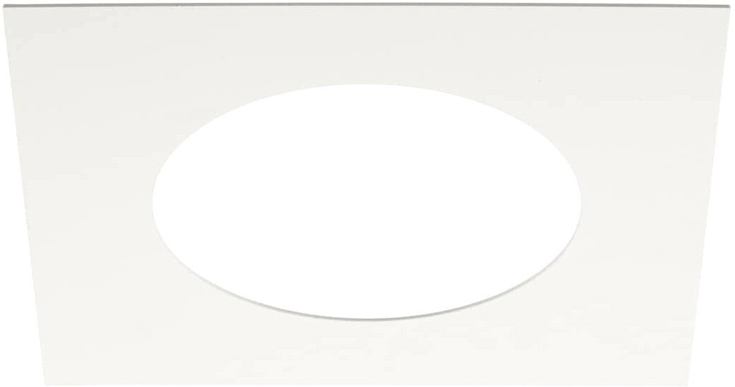 SLV Numinos® L Cadre de montage, carré, 240/150 mm, blanc - Encastrés de plafond
