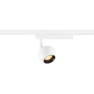 La LIGHT EYE® 2.0 remet au goût du jour la célèbre gamme LIGHT EYE®: grâce à sa technologie LED de pointe, elle offre des solutions d'éclairage performantes tout en vous faisant profiter d'un design spectaculaire, compact et sphérique. Avec des modèles pour rails conducteurs monophasés et rails 48 V, un choix de couleurs intemporelles, les spots et suspensions LIGHT EYE® 2.0 constituent une solution polyvalente et s'intègrent de manière harmonieuse dans les espaces de vie ou professionnels élégants.Données techniques: Nom du produit: LIGHT EYE® 2, Couleur: blanc/noir, Matière: aluminium, Puissance en watts: 11 W, Flux lumineux: 1200 lm, Température de couleur: 3000 Kelvin, Angle optique: 30 °, IRC: 90, Code IP: IP20, Montage: MOUNTING_TRACK, Détails de montage: Plafond, Forme: rond, Longueur: 16 cm, Largeur: 7.5 cm, Hauteur: 11 cm, Plage d’inclinaison verticale: 90 °, Plage de rotation horizontale: 350 °, Plage d’inclinaison: 90 °, Plage de rotation horizontale: 350 °, Tension de sortie: 0 0, Tension nominale primaire: 220-240V ~50/60 Hz, Courant / tension secondaire: 250 mA, Température ambiante: 35 °C, Poids net: 0.48 kg, Consommation pondérée: 11 kWh/1.000h, LXXBXX Données: 80 20, Durée de vie: 50000 h, Classe de risque: 1 image