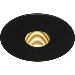 Les encastrés H-LIGHT 1 séduisent par des formes épurées et élégantes, le module LED blanc chaud intégré et l’angle de rayonnement étroit de 20° assurent une diffusion discrète et chaleureuse. L’alimentation LED incluse dans le kit rend ce luminaire paré au raccordement sur réseau 230V.Données techniques: Nom du produit: H-LIGHT, Couleur: noir, Matière: Aluminium, Puissance en watts: 11 W, Lumineux/watt: 24.09 lm/W, Lumen: 265 lm, Température de couleur: 2700 Kelvin, Angle de rayonnement: 20 °, CRI: 80, Variable: Oui, Technologie de variation de l’éclairage: Variateur en début de phase, Classe de protection: II, Code IP: IP 20, Montage: Encastrement, Détails de montage: Plafond, Forme: rond, Hauteur: 8 cm, Diamètre: 9 cm, Forme de découpe: rond, Profondeur d’encastrement: 8 cm, Orientable ou inclinable: pivotant, Plage d’inclinaison verticale: 15 °, Distribution de l'intensité lumineuse: rotosymétrique, Homogénéité chromatique: 3 SDCM, Durée de vie: 40000 h, Tension nominale primaire: 220-240V ~50/60Hz, Courant / tension secondaire: 500mA, Poids net: 0.34 kg, Valeur nominale de l'efficacité lumineuse: 24.09 lm/W, Consommation pondérée: 11 kWh/1.000h, Données LXXBXX: L70B50 image