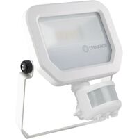 LEDVANCE FLOODLIGHT SENSOR 10 W 4000 K SYM 100 S WT – Spots à LED/Projecteurs LED