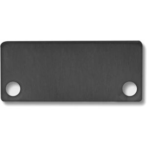 ISOLED Cache de finition EC43 aluminium noir RAL 9005 pour SURF/DIVE24 FLAT avec COVER10, 2 pces - Accessoires pour éclairage décoratif