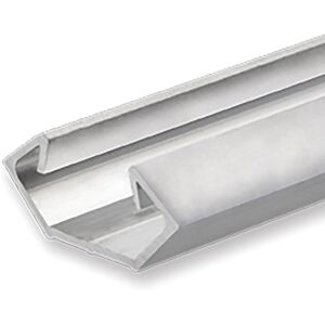 ISOLED Profilé d'angle LED CORNER11n aluminium anodisé, 200cm - Profilés LED et profilés encastrés