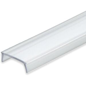 ISOLED Couvercle COVER9 transparent 200 cm pour profilé SURF11/CORNER11 - Profilés LED et profilés encastrés