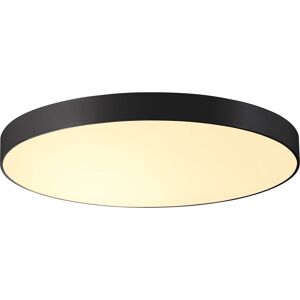 SLV MEDO 90, plafonnier intérieur, rond, noir, LED, 119W, 3000K, variable 1-10V - Lampes murales et de plafond