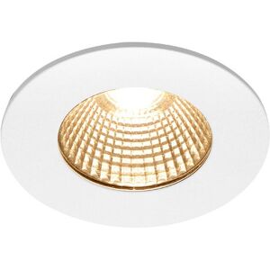 SLV PATTA-I, encastré de plafond intérieur/extérieur, rond, blanc mat, LED, 7,3W, 1800-3000K - Luminaires encastrés (extérieur)