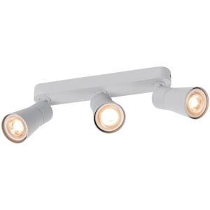 SLV PURI 2.0 Cone, plafonnier et applique en saillie, long, 3x max. 6 W GU10, gris - Lampes murales et de plafond - Publicité SLV PURI 2.0 Cone, plafonnier et applique en saillie, long, 3x max. 6 W GU10, gris - Lampes murales et de plafond - Publicité