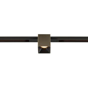 SLV FIXT-IT!, 48V, DALI, spot rail encastré, carré. 2000/3000K, 7,4W, 36°, bronze/noir - Lampes avec adaptateur triphasé 48V - Publicité SLV FIXT-IT!, 48V, DALI, spot rail encastré, carré. 2000/3000K, 7,4W, 36°, bronze/noir - Lampes avec adaptateur triphasé 48V - Publicité