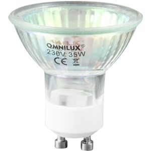 OMNILUX GU-10 230V/50W 1500h 25° jaune - Lampes halogènes, socle GU10 - Publicité OMNILUX GU-10 230V/50W 1500h 25° jaune - Lampes halogènes, socle GU10 - Publicité